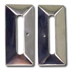 Windshield Side Plates - Escutcheon Plates